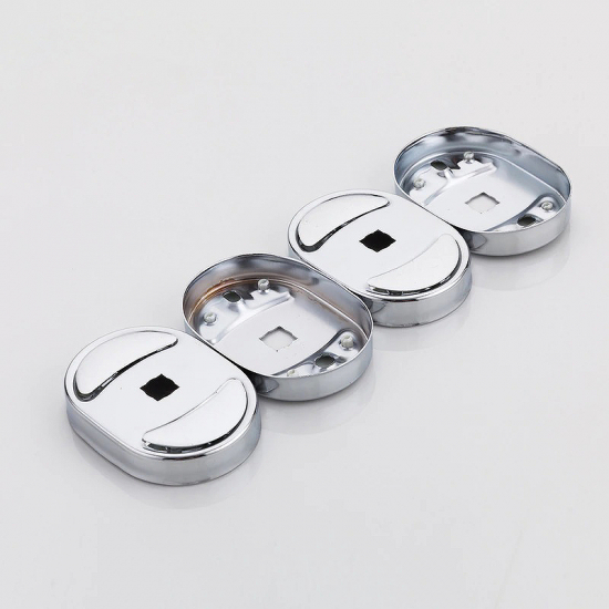 Полка FRAP F1907-2 стеклянная 2 ярусная угловая