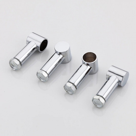 Полка FRAP F1907-3 стеклянная 3 ярусная угловая