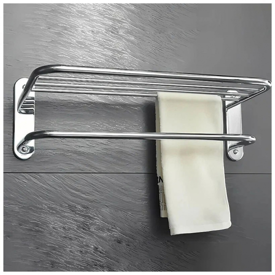 Полка FRAP F804 с полотенцедержателем