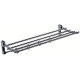 Полка FRAP F806 для полотенец с крючками