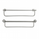 Полка GFmark 80142 для полотенца из нержавеющей стали