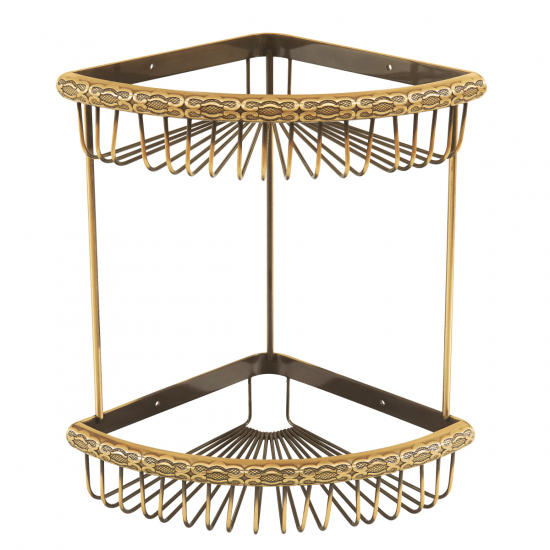 Полка LEMARK Jasmine LM6682B 2-ярусная