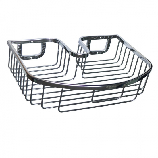 Полка под стойки тропический душ прямоугольная MAGNUS - 85354 из нержавеющей стали