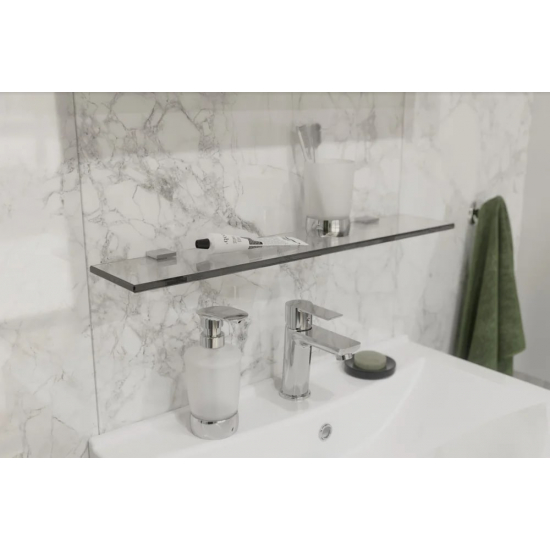 Полка STWORKI Glass Shelf 60 полкодержатели хром