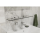 Полка STWORKI Glass Shelf 60 полкодержатели хром