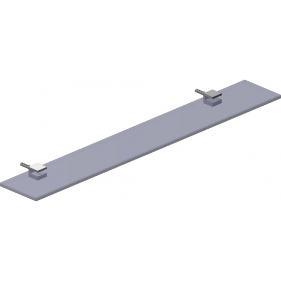 Полка STWORKI Glass Shelf 60 полкодержатели хром