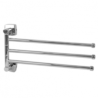 Полотенцедержатель FIXSEN Kvadro FX-61302A-3 рога тройные