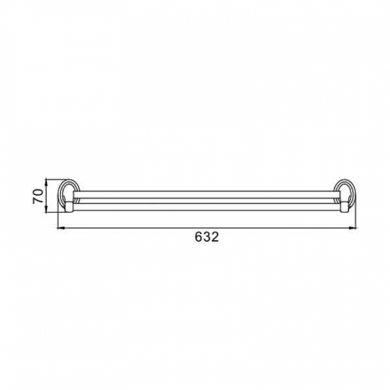 Полотенцедержатель FRAP F1509