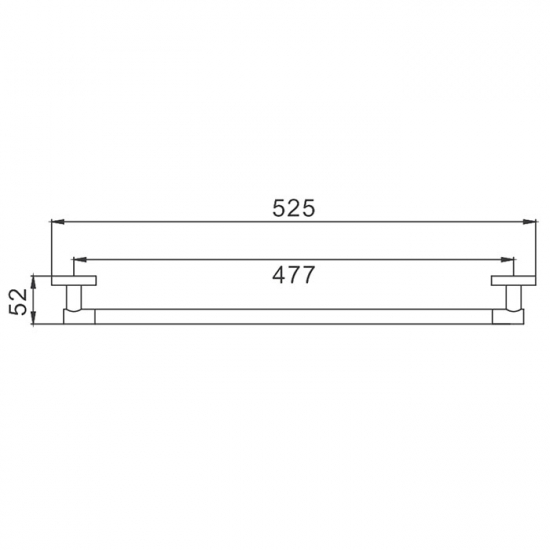 Полотенцедержатель FRAP F1701-1