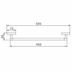 Полотенцедержатель FRAP F1901-1 