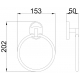 Полотенцедержатель FRAP F1904 кольцо