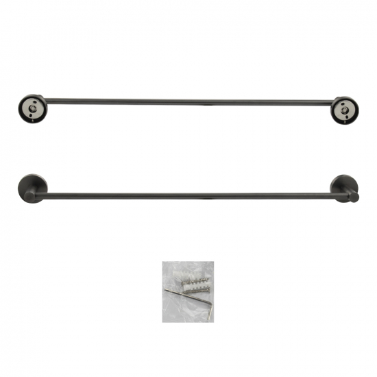 Полотенцедержатель GFmark GF-78001 600 мм графит