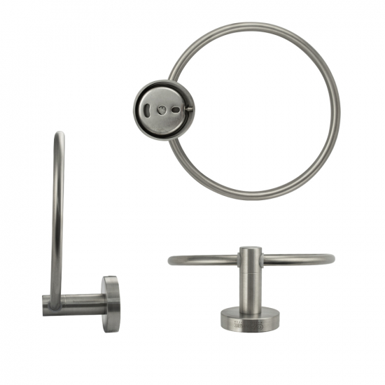 Полотенцедержатель GFmark GF-80147 кольцо нержавеющая сталь