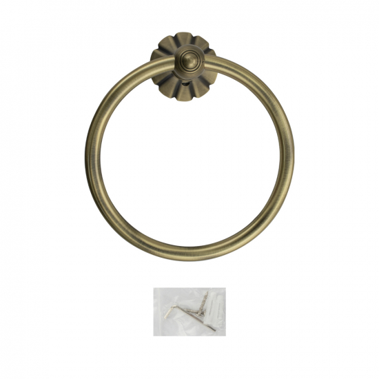 Полотенцедержатель MAGNUS 95147 кольцо бронза