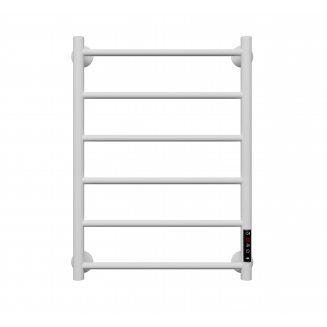Полотенцесушитель электрический АРГО Классика Гранд 50x80, 190 вт К-ЖК панель, справа белый матовый
