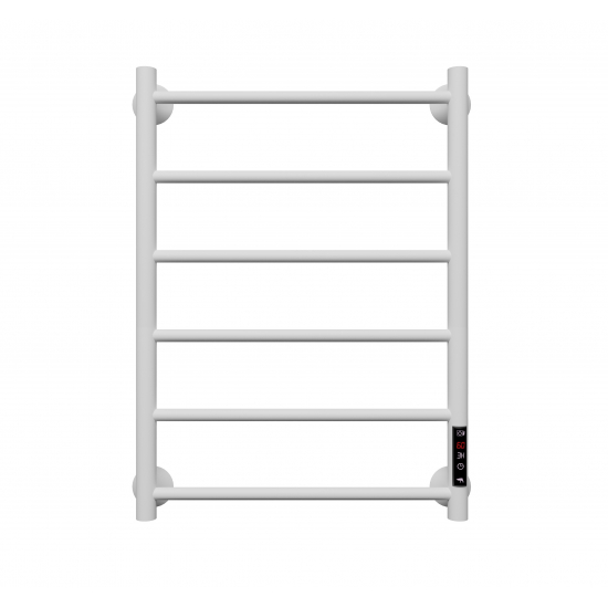 Полотенцесушитель электрический АРГО Классика Гранд 50x80, 190 вт К-ЖК панель, справа белый матовый