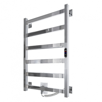 Полотенцесушитель электрический АРГО Клэр Гранд 50x70 185вт ЖК-панель, вилка справа
