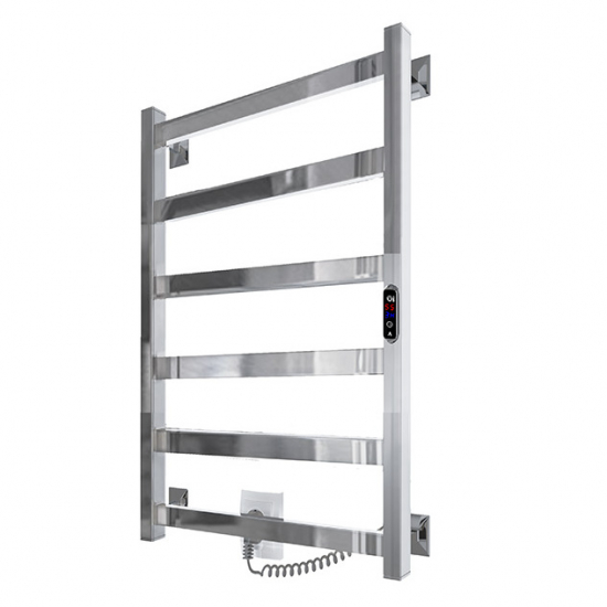 Полотенцесушитель электрический АРГО Клэр Гранд 50x70 185вт ЖК-панель, вилка справа