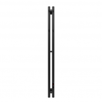 Полотенцесушитель электрический АРГО Лео Гранд 2 120 95вт К-ЖК панель, вилка справа чёрный