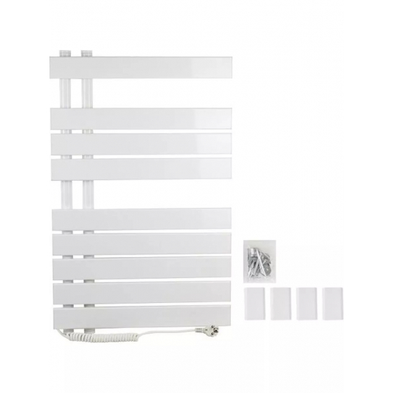 Полотенцесушитель электрический BRIMIX 08150W 800x505x115 лесенка белая
