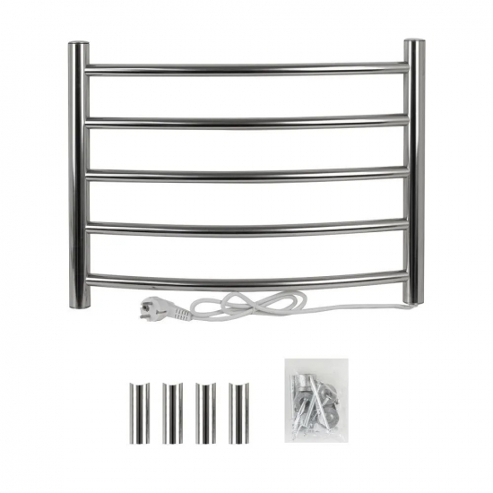 Полотенцесушитель электрический BRIMIX BK109A5 Классик премиум дуга 400x530x80 хром