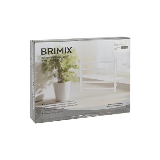 Полотенцесушитель электрический BRIMIX BK109A5 Классик премиум дуга 400x530x80 хром