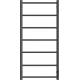 Полотенцесушитель электрический ДВИН J Neo 100х50, графит
