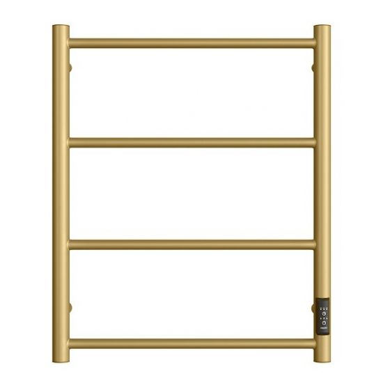 Полотенцесушитель электрический ДВИН J Neo 60х50, матовое золото