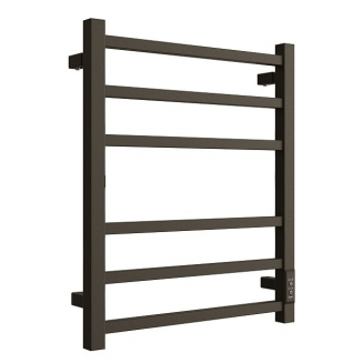 Полотенцесушитель электрический ДВИН L plaza neo 60x50 чёрный матовый