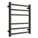 Полотенцесушитель электрический ДВИН L plaza neo 60x50 чёрный матовый