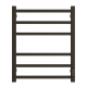 Полотенцесушитель электрический ДВИН L plaza neo 60x50 чёрный матовый