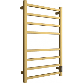 Полотенцесушитель электрический ДВИН L plaza neo 80х50, матовое золото