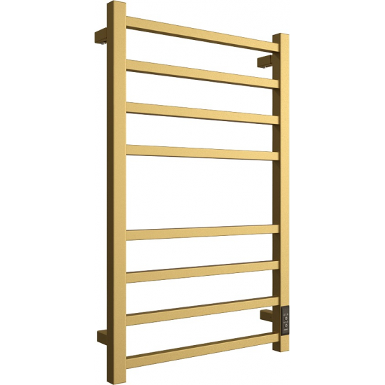 Полотенцесушитель электрический ДВИН L plaza neo 80х50, матовое золото