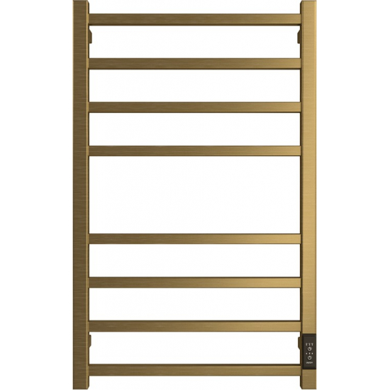 Полотенцесушитель электрический ДВИН L plaza neo 80х50, матовое золото