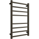 Полотенцесушитель электрический ДВИН L plaza neo 80x50 чёрный матовый