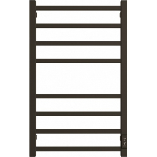 Полотенцесушитель электрический ДВИН L plaza neo 80x50 чёрный матовый