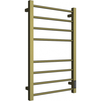 Полотенцесушитель электрический ДВИН S plaza neo 80х50, состаренная бронза
