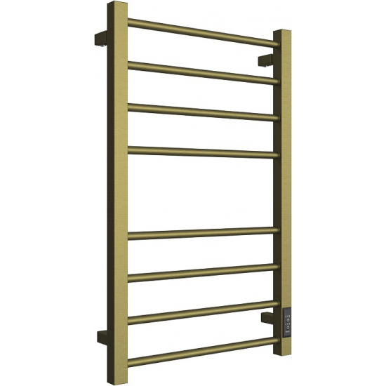 Полотенцесушитель электрический ДВИН S plaza neo 80х50, состаренная бронза