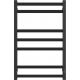 Полотенцесушитель электрический ДВИН U plaza neo 80х50, чёрный