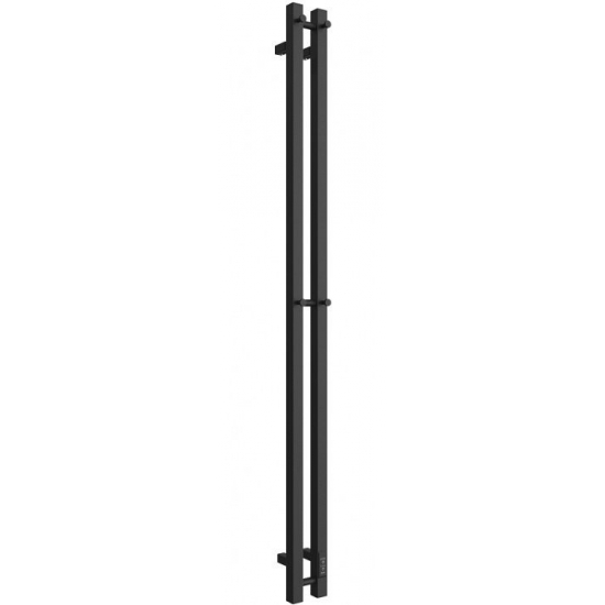 Полотенцесушитель электрический ДВИН X-2 plaza neo 140х80, матовый чёрный