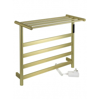 Полотенцесушитель электрический KRAFTTE 44021 510x573x220 матовое золото