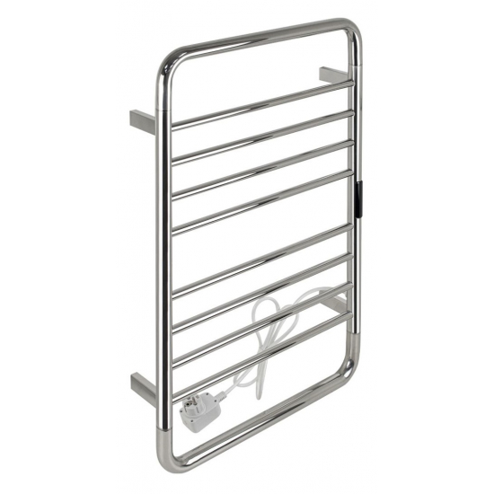 Полотенцесушитель электрический KRAFTTE 44052 530x840x95 хром ЖК-панель, вилка справа