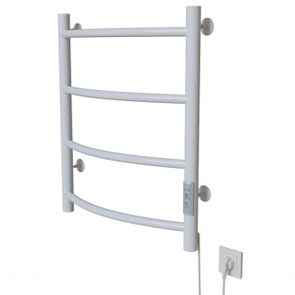 Полотенцесушитель электрический MIXLINE Capella 60x50 201 Вт, белый