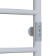 Полотенцесушитель электрический MIXLINE Capella 60x50 251 Вт, полка, белый