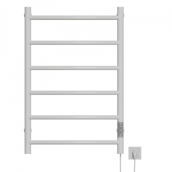 Полотенцесушитель электрический MIXLINE Capella 80x50 253 Вт, белый