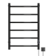 Полотенцесушитель электрический MIXLINE Capella 80x50 253 Вт, чёрный