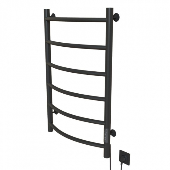 Полотенцесушитель электрический MIXLINE Capella 80x50 253 Вт, графит