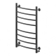 Полотенцесушитель электрический MIXLINE Capella 80x50 318 Вт, чёрный