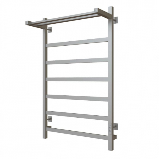 Полотенцесушитель электрический MIXLINE Favorite 80x50 481 Вт, полка, матовый