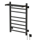 Полотенцесушитель электрический MIXLINE Fortune 80x50 560 Вт, полка, графит